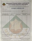 Format for BFLLFEA Export Certificate
